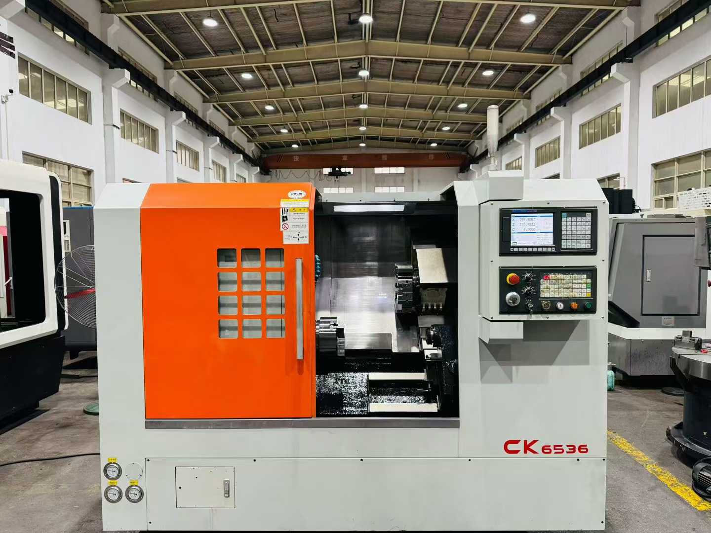 Used Baoji CK 6536 Turret-Type CNC Lathe (95% New) photo 2