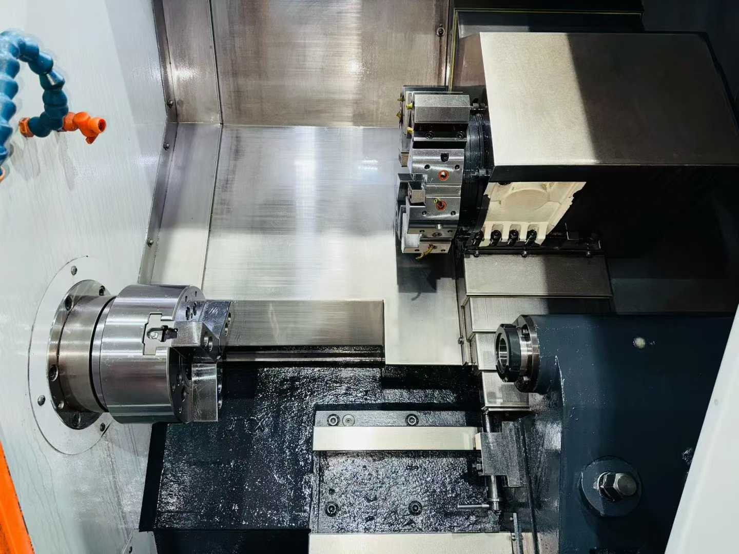 Used Baoji CK 6536 Turret-Type CNC Lathe (95% New) photo 4