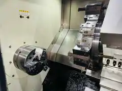 Used Baoji CK 6560/750 Slant-Bed Turret CNC Lathe, 2023 Almost New photo 4