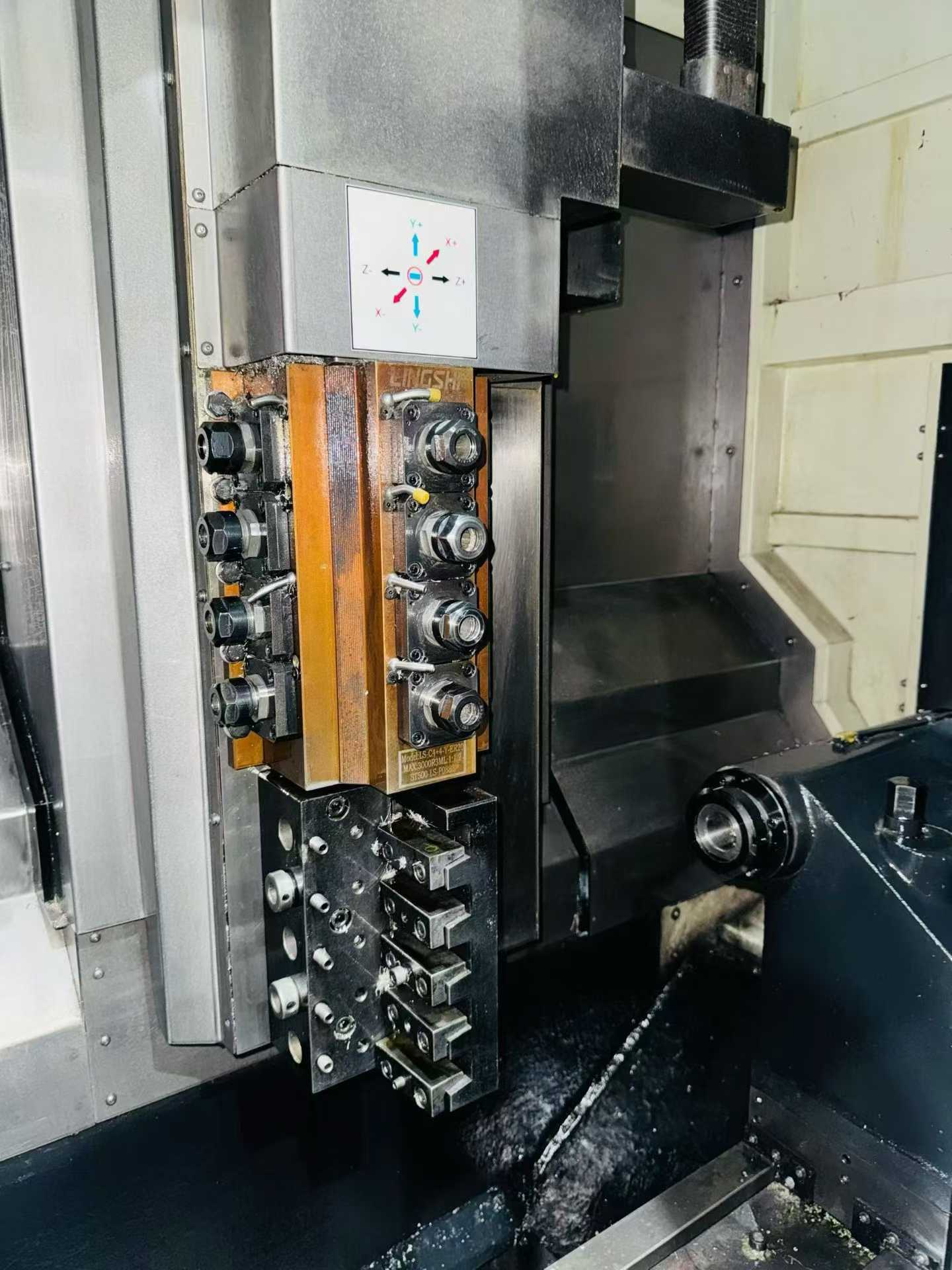 Used Baoji CKV 45 Turn-Mill CNC Lathe photo 4