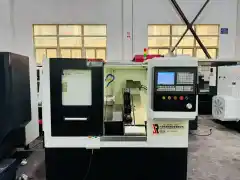Used Dalian Jiaran Model 40 Slant-Bed Gang-Type CNC Lathe photo 2