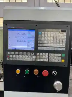 Used Dalian Jiaran Model 40 Slant-Bed Gang-Type CNC Lathe photo 8