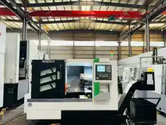 Used Dongbu Daewon C 400 K Slant-Bed Turret CNC Lathe, 95% New photo 2