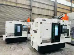 Used Dongbu Dasen C 320 K Gang-Type CNC Lathe with Gantry Robot – 2 Units, 95% New photo 3