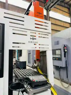 Used Dongbu Dasen C 320 K Gang-Type CNC Lathe with Gantry Robot – 2 Units, 95% New photo 7