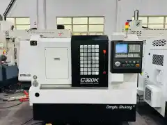 Used Dongbu Dasen C 320 K High-Speed Slant-Bed Gang-Type CNC Lathe photo 3