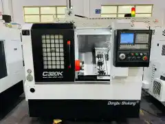 Used Dongbu Dasen C 320 K High-Speed Slant-Bed Gang-Type CNC Lathe photo 4