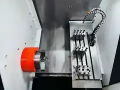Used Dongbu Dasen C 320 K High-Speed Slant-Bed Gang-Type CNC Lathe photo 5
