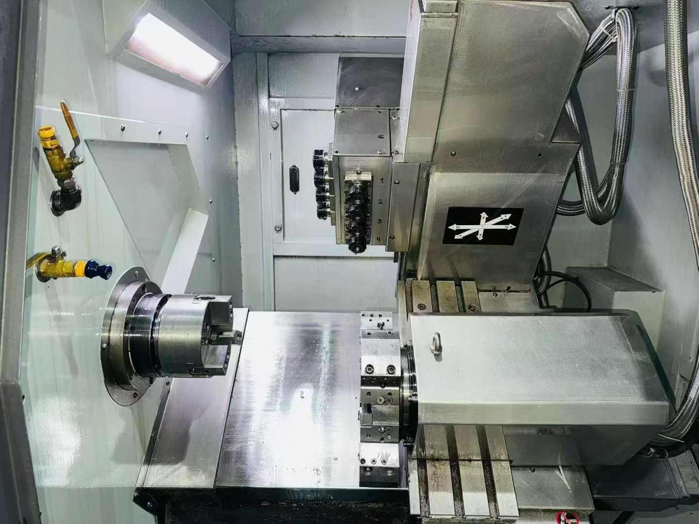 Used Hongquan HQ-46 Turn-Mill CNC Lathe photo 3
