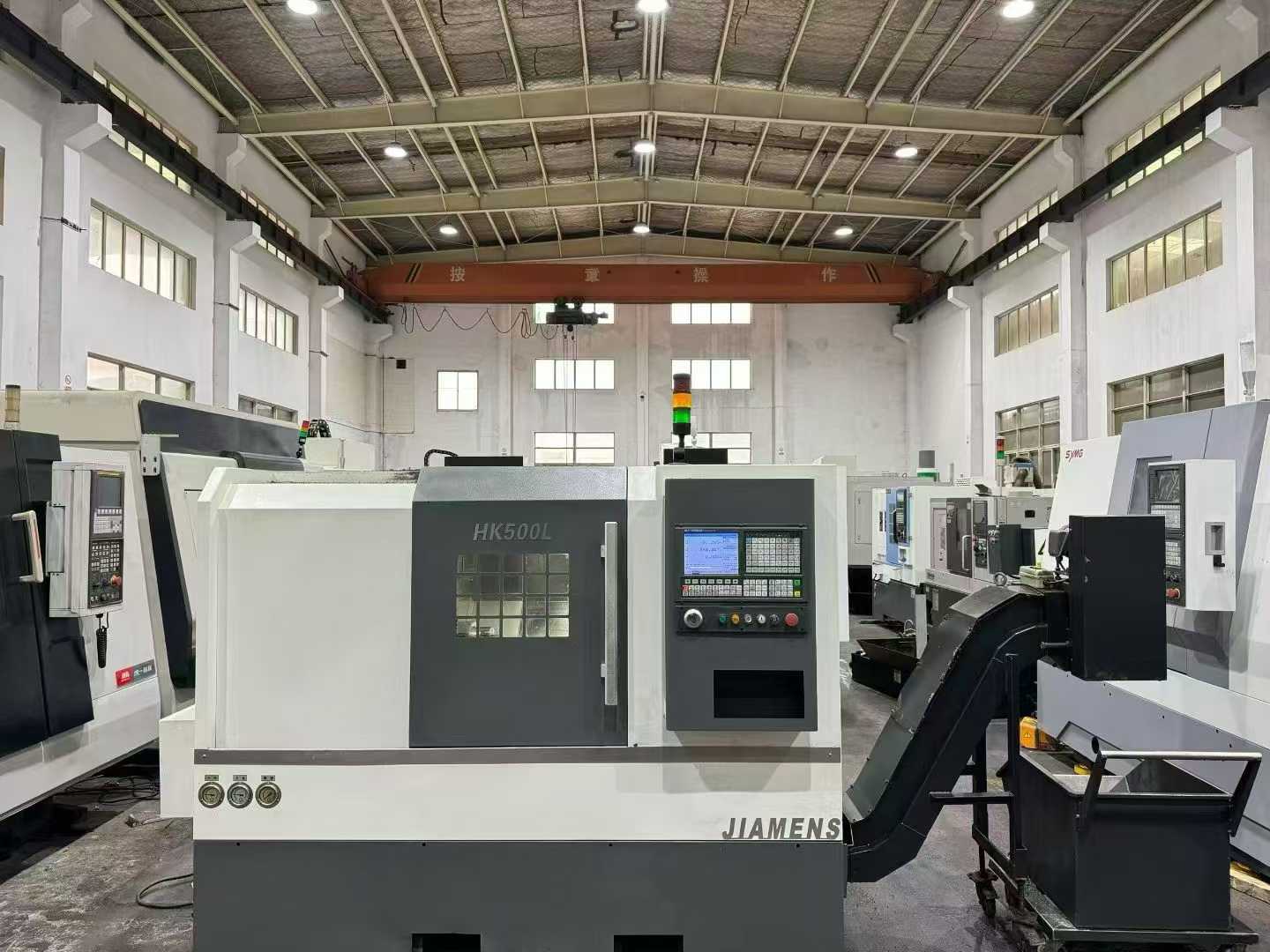 Used Jiamengzi HK 500 L Slant-Bed CNC Lathe with GSK 980 JMS