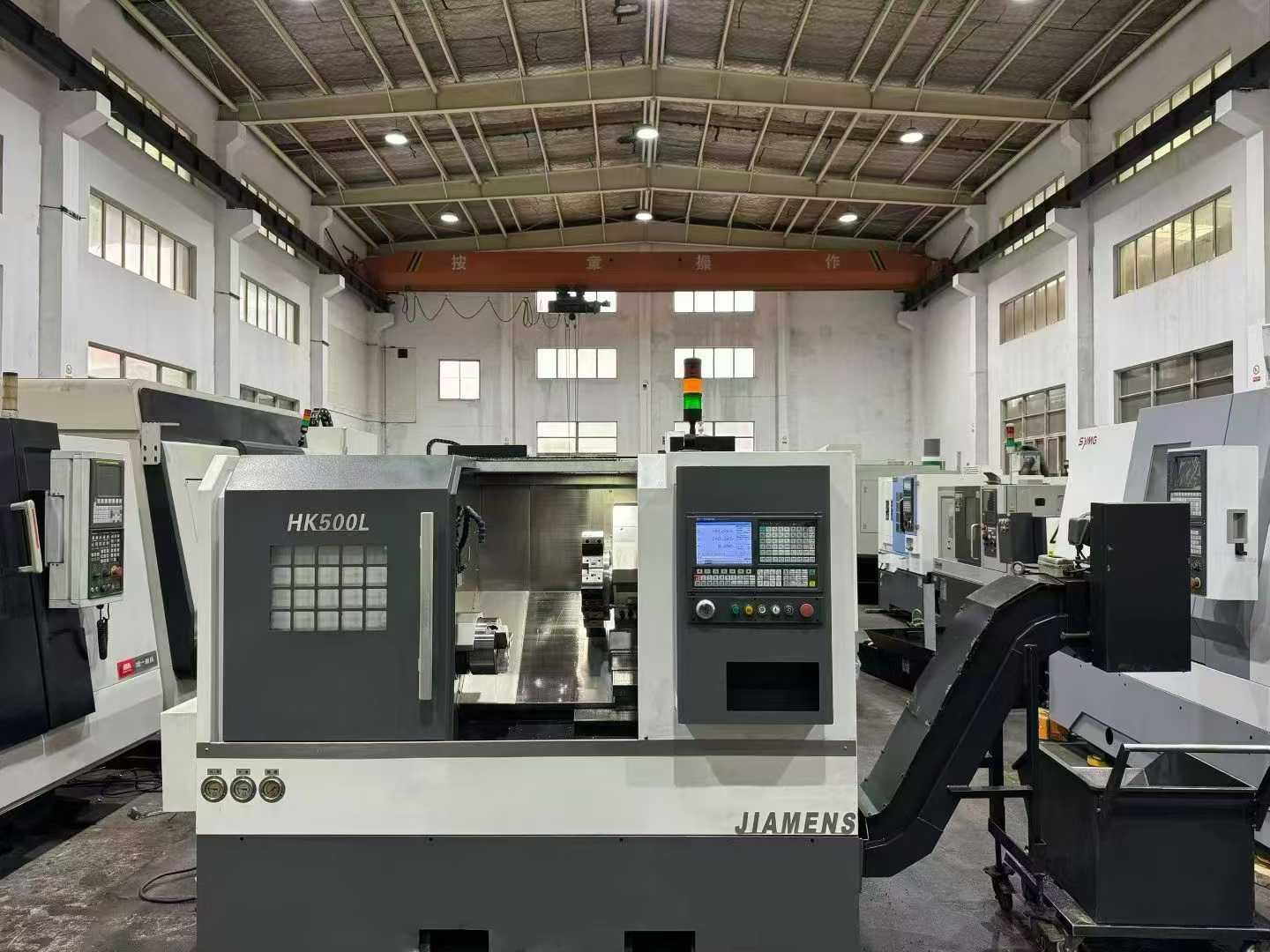 Used Jiamengzi HK 500 L Slant-Bed CNC Lathe with GSK 980 JMS photo 2