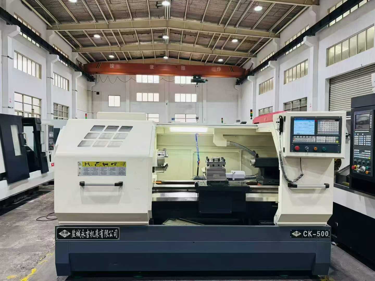 Used Jiangsu Xunde 6150 B/1000 CNC Lathe, GSK 980 TB 3i, 2025, 99% New photo 3