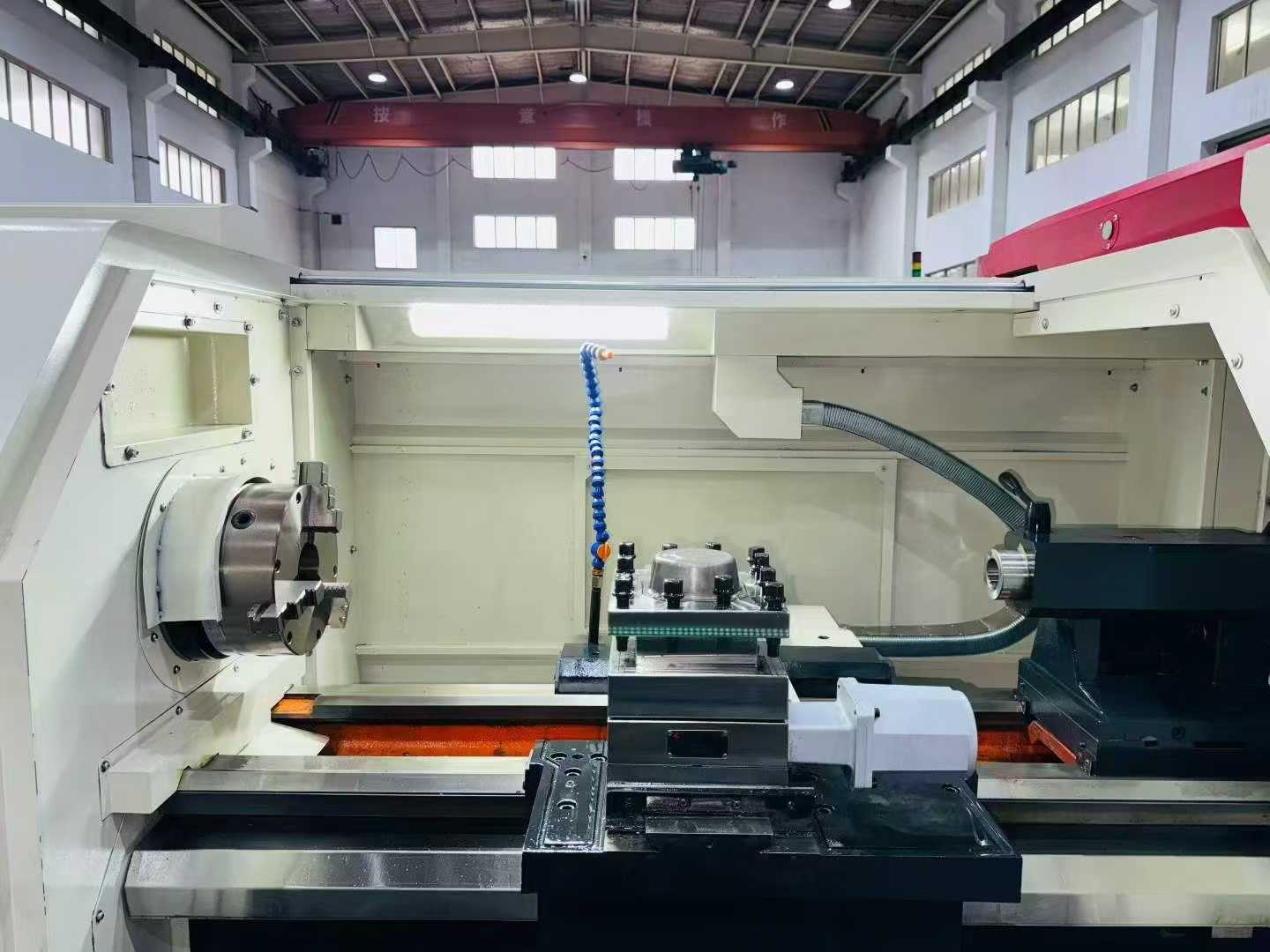 Used Jiangsu Xunde 6150 B/1000 CNC Lathe, GSK 980 TB 3i, 2025, 99% New photo 4