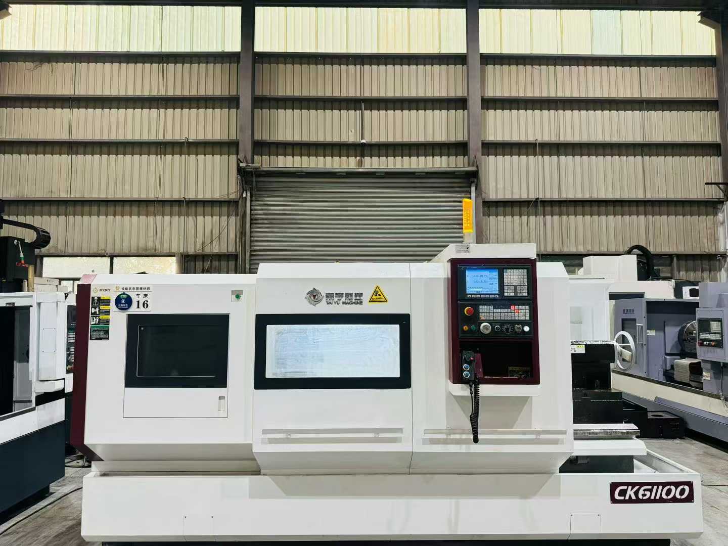 Used Nanjing Taiyu 61100/1500 CNC Lathe photo 1