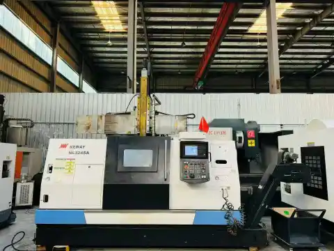 เครื่องกลึง CNC Neway NL 324 SA/1000 มือสองพร้อม FANUC MF Plus