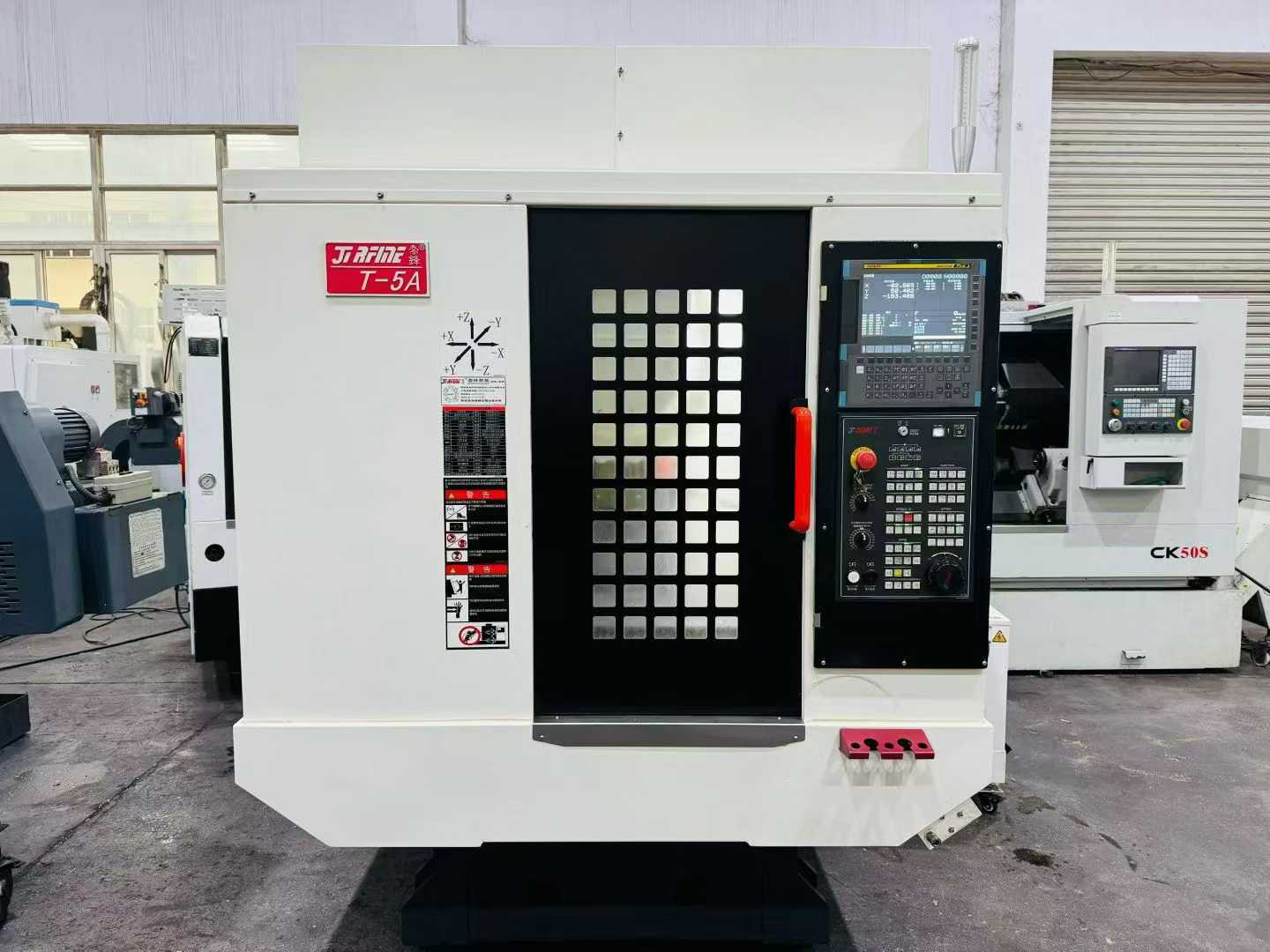 Used Qiaofeng T 5 Drilling and Tapping Center with Fanuc MF Plus