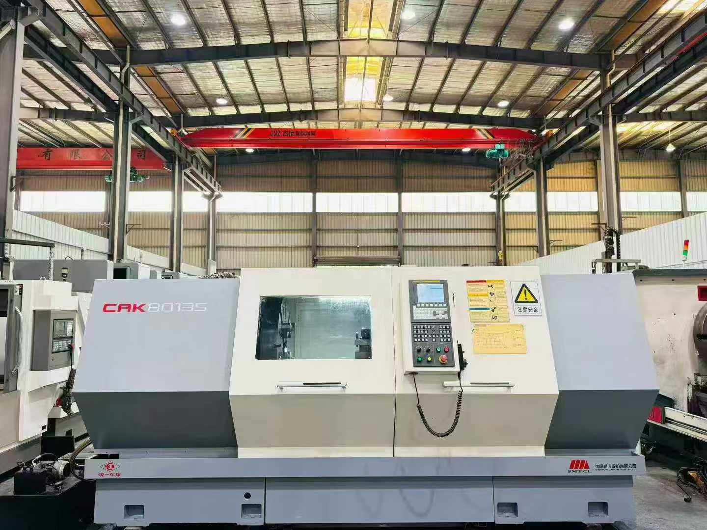 เครื่องกลึง CNC Shenyang CAK 80135 มือสอง พร้อมระบบควบคุม Fanuc TF