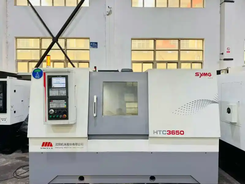 Used Shenyang HTC 3650 Turret-Type Slant-Bed CNC Lathe photo 1