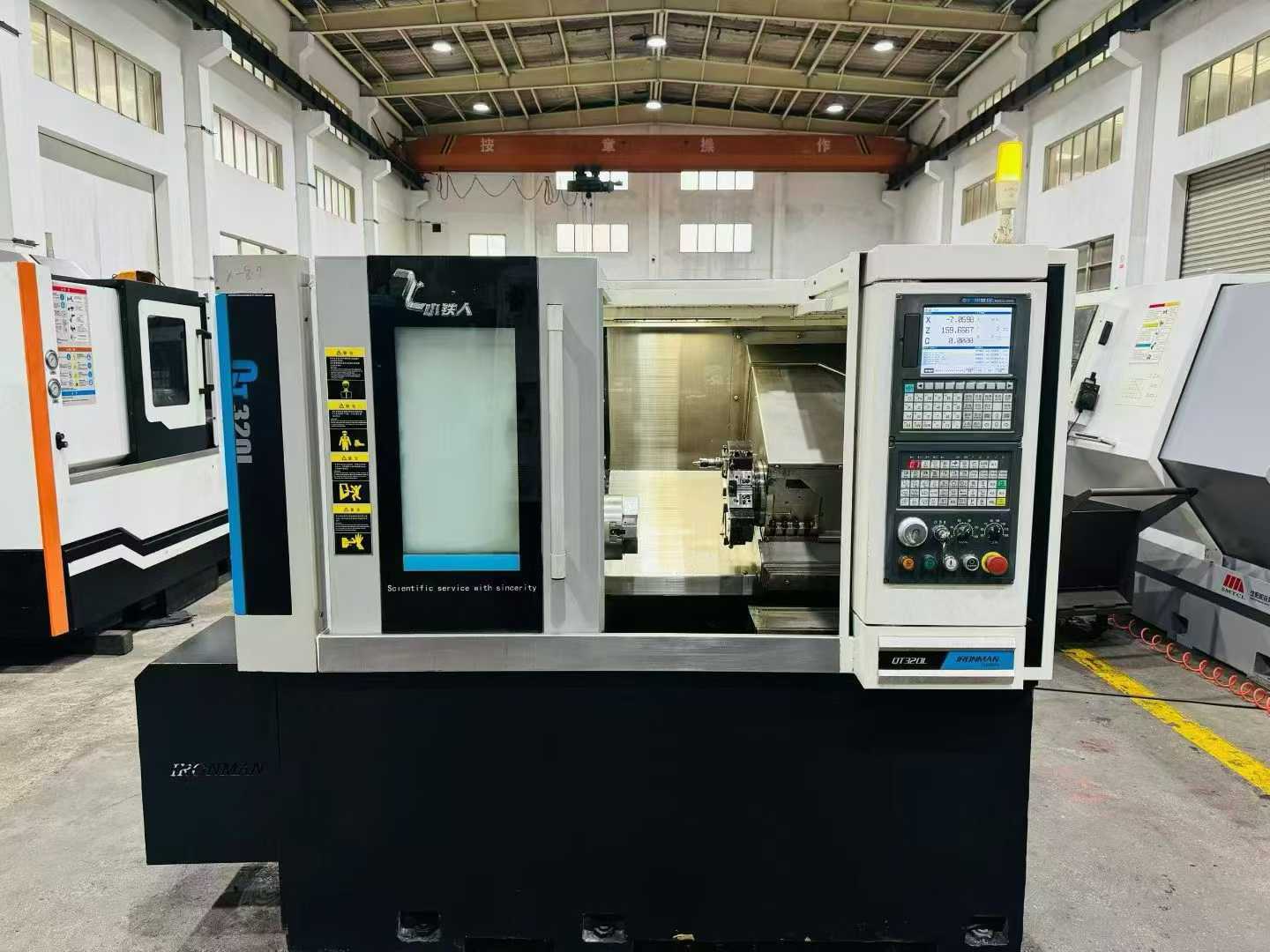 Used Xiaotieren QT 320 Turret-Type CNC Lathe with GSK 988 Control photo 1