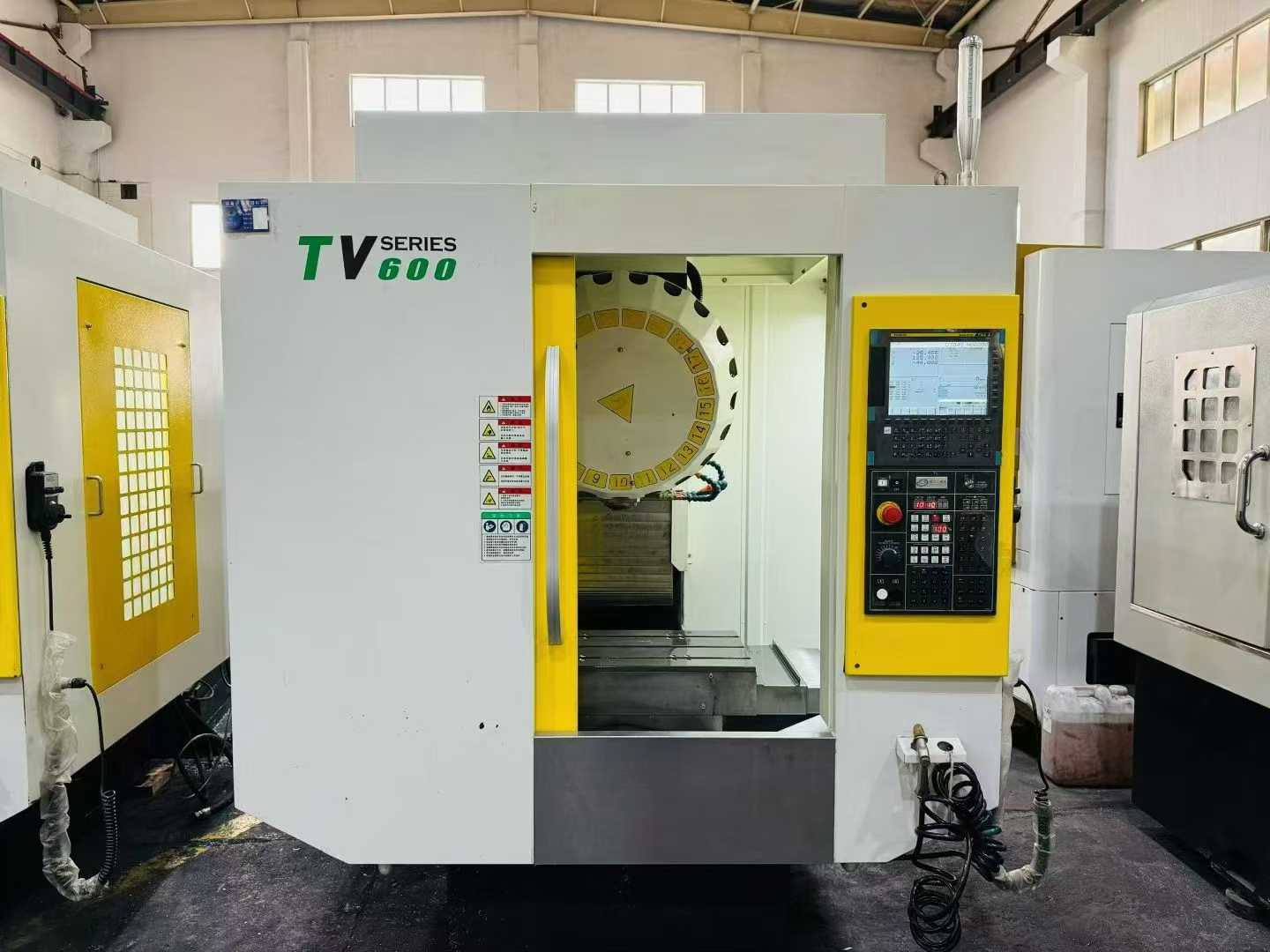 Used Yalishi TV 600 Drilling and Tapping Center with Fanuc MF Plus photo 3
