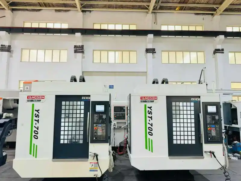Used Yangsen T 7 Drilling and Tapping Center with Mitsubishi M 80 and 3+2 Five-Axis photo 1