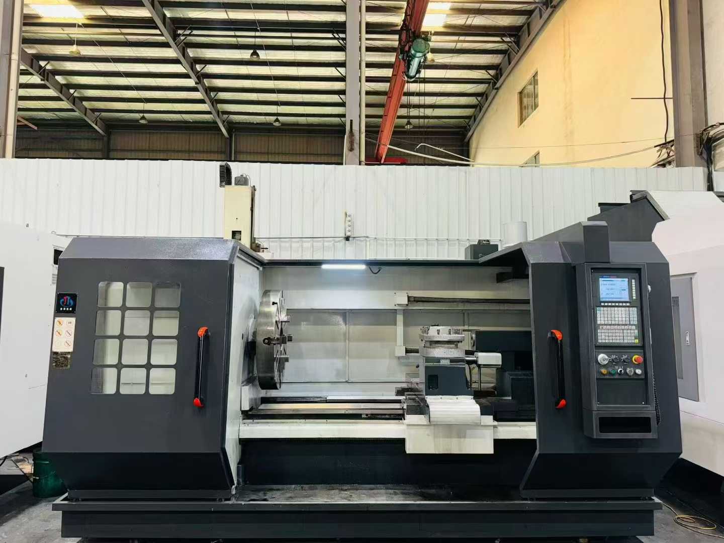 Used Zhejiang Jintang 61100/1500 CNC Lathe – 90% New photo 2