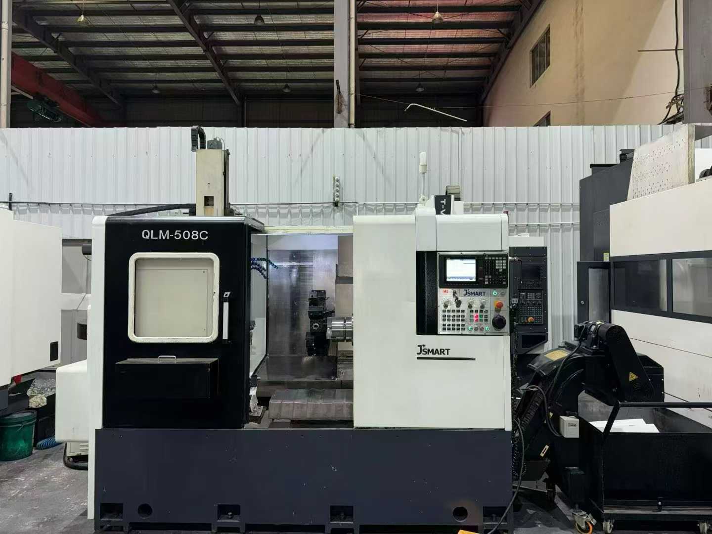 Used Zhengjie QLM-508 C Dual-Spindle Turn-Mill Center with Mitsubishi M 80 photo 2