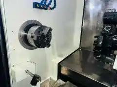 Used Zhengjie QLM-508 C Dual-Spindle Turn-Mill Center with Mitsubishi M 80 photo 5