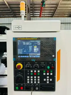 Used Baoji CK 40 Turret-Type CNC Lathe with FANUC TFplus photo 7