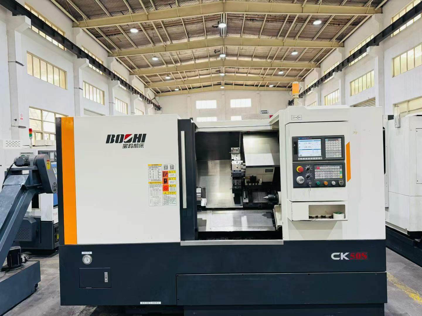 Used Baoji CK 50 S Turret-Type CNC Lathe with GSK 988 photo 2