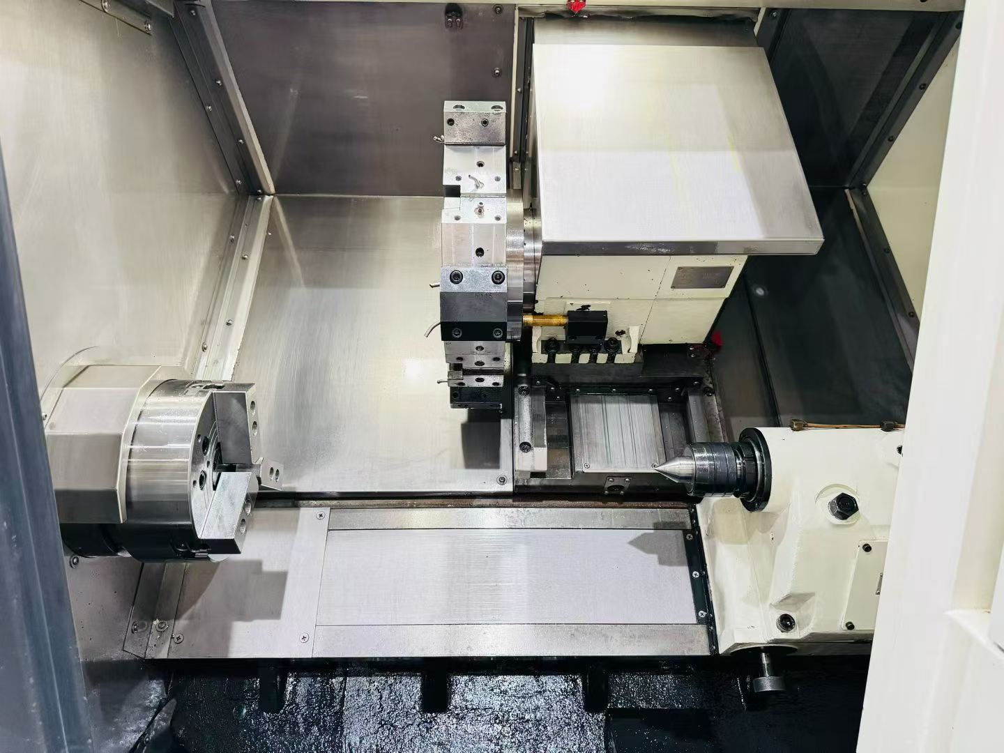 Used Baoji CK 50 S Turret-Type CNC Lathe with GSK 988 photo 3