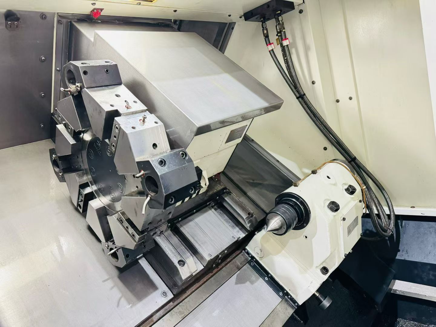 Used Baoji CK 50 S Turret-Type CNC Lathe with GSK 988 photo 4