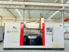 90% New Liaoning Haitong 1.7 m CNC Vertical Lathe photo 2