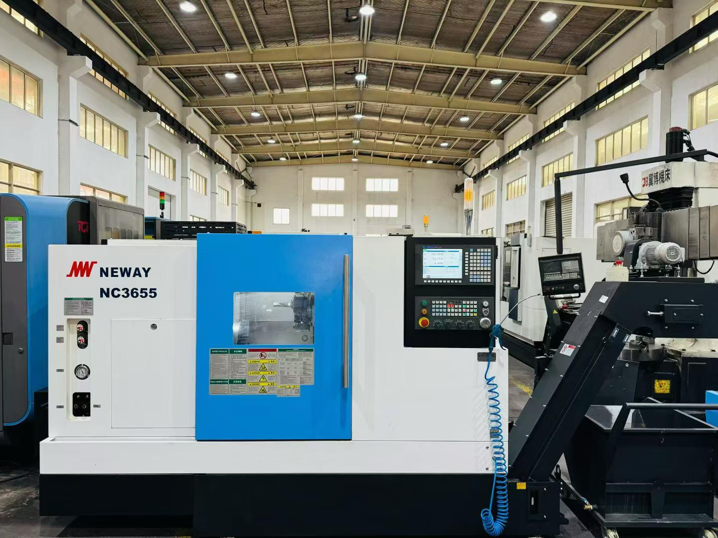 Used Neway NC 3655 Turret-Type CNC Lathe with GSK 988 photo 1
