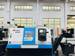 Neway NC 5055 10-inch Turret CNC Lathe, 99% New, 2025 photo 3