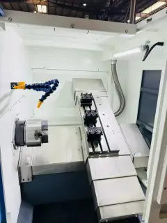 Used Shanghai Tongshi TS 36 High-Speed Gang-Type CNC Lathe photo 5