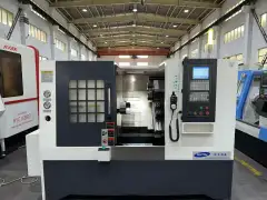 Used CK 4050 Slant-Bed Turret CNC Lathe with GSK 980 TC 3 photo 2