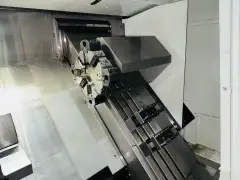 Used CK 4050 Slant-Bed Turret CNC Lathe with GSK 980 TC 3 photo 4