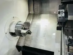 Used CK 4050 Slant-Bed Turret CNC Lathe with GSK 980 TC 3 photo 5
