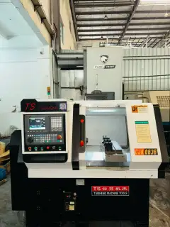 Used Taisheng 40 High-Speed Linear Guideway Gang-Type CNC Lathe photo 2