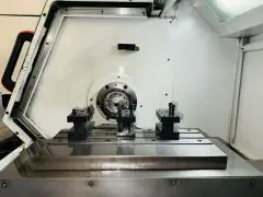 Used Taisheng 40 High-Speed Linear Guideway Gang-Type CNC Lathe photo 5