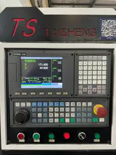 Used Taisheng 40 High-Speed Linear Guideway Gang-Type CNC Lathe photo 7