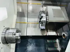 Used 10-Inch Heavy-Duty Turret CNC Lathe Yunnan Precision CK 500/500 photo 2