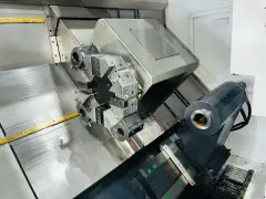 Used 10-Inch Heavy-Duty Turret CNC Lathe Yunnan Precision CK 500/500 photo 3
