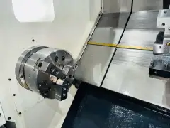 Used 10-Inch Heavy-Duty Turret CNC Lathe Yunnan Precision CK 500/500 photo 5