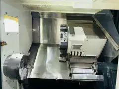 Used Guangdong Zhengyu TY-45 L Heavy-Duty Slant-Bed Turret CNC Lathe with Fanuc TF photo 3