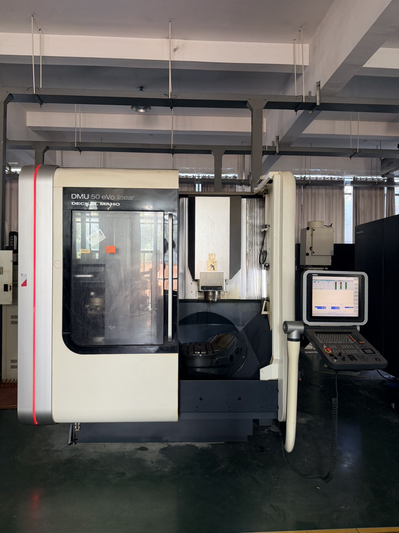 Used DMG MORI DMU 50 eVo 5-Axis Machining Center with HEIDENHAIN iTNC 530