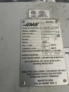 New Haas VF 6 SS-V Vertical Machining Center photo 13