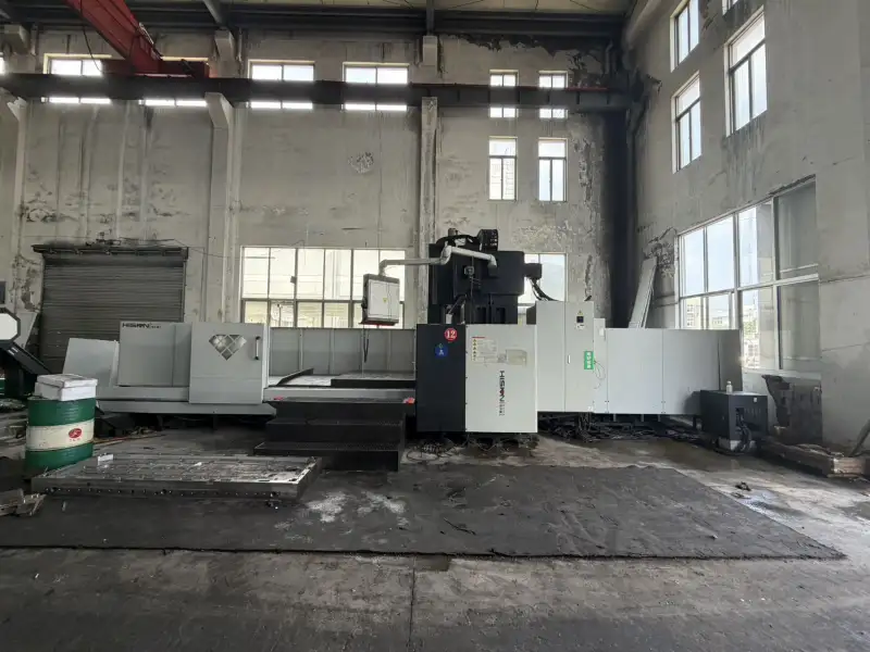 Used Haitian 4 m x 2 m Gantry Machining Center with Siemens 828 D photo 1