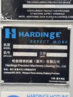 Used Hardinge GS 200/66 PLUS CNC Lathe photo 9